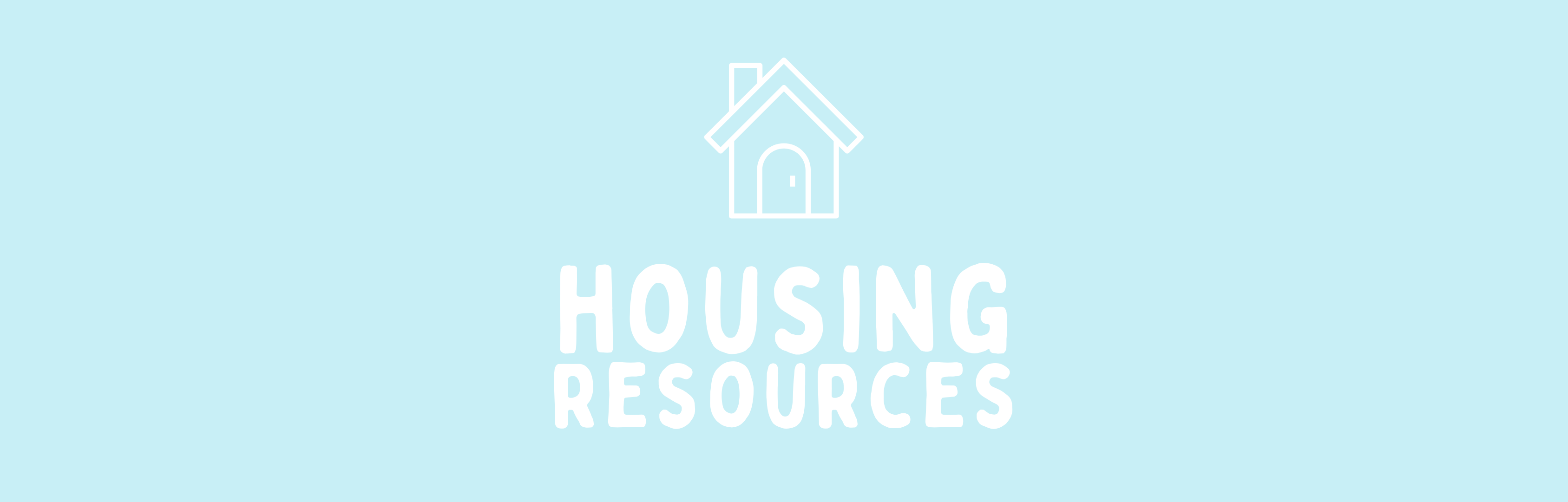 Graphic of Housing Resources